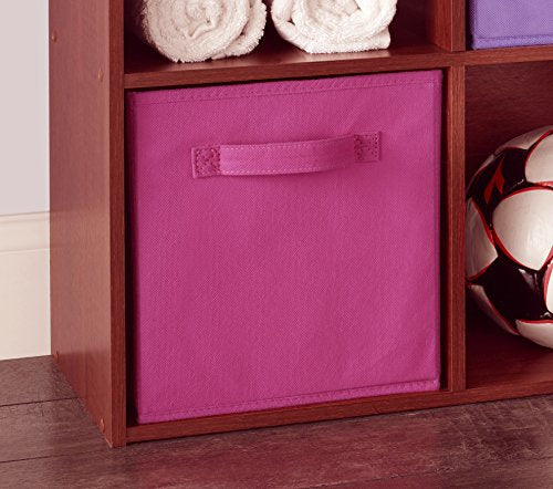 ClosetMaid 3880 Cubeicals Fabric Drawer, Fuchsia, 2-Pack - color: Fuchsia, size: 2-Pack, style: 2-Pack
