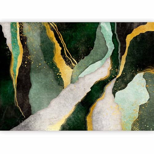 Wall Mural Abstract 77x55 in - Peel and Stick Self-Adhesive Wallpaper Removable Large Sticker Foil Wall Decor Print Picture Design Marble Like Painted a-A-10203-a-a - color: #04, size: 77"Wx55"H Self-Adhesive