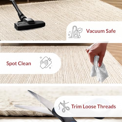 nuLOOM Rigo Off White Solid Flatweave Area Rug, 12' x 18' - color: Off White, size: 12' x 18' (Rectangular)