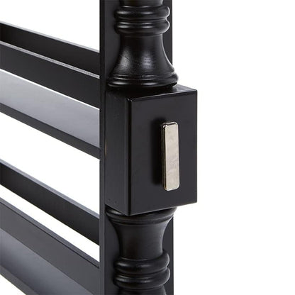 Slim Rolling Can and Spice Racks - Black - color: Black
