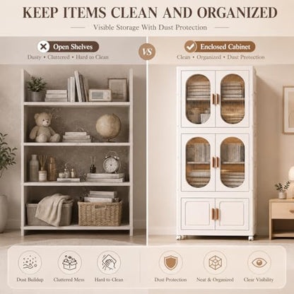 2-Tier Hanging Foldable Closet with Storage Bin, 3-Tier Portable Armoire Organizer, Modular Folding Cabinet with Doors & Wheels for Nursery Room Organization, Clear - size: Style A