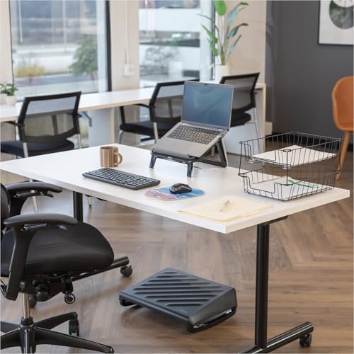 Fellowes Workstation Legal Size Desk Tray Organizer, Wire, Black (65112)