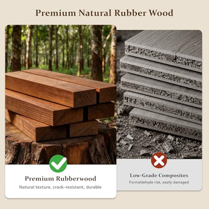 Coat Rack Solid Wood Hall Tree Storage 2 Shelves 5 Hooks | Entryway hallway bedroom, durable solid wood construction, freestanding storage design, coats hats bags wallets - size: Walnut - L:26''D x 14.2 ''Wx 64.6 ''H(No Wheels)