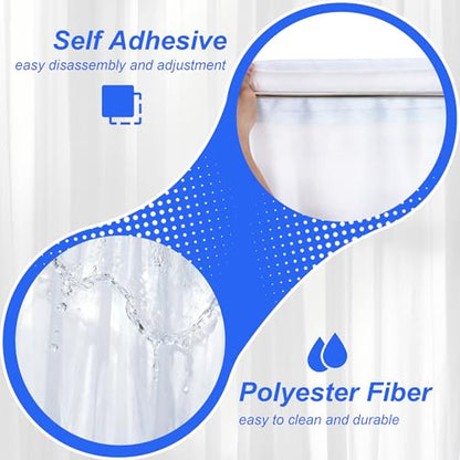 Movable Medical Privacy Screen with Wheels 71x79 inch Portable 4-Panel Medical Room Divider Stainless Steel Contruction Folding Medical Privacy Screens for Hospital Nursing Privacy Screen