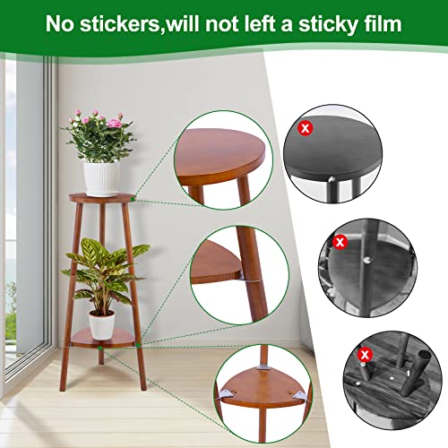 Eocogup Plant Stand Indoor Tall,2 Tier Convertible Wooden Flower Stand,Planter Stand,Multi-purpose Plant Shelf Indoor for Living Room Balcony Garden Patio Office,Walnut | Multi-purpose planter stand for living room, balcony, patio & office, solid flower s