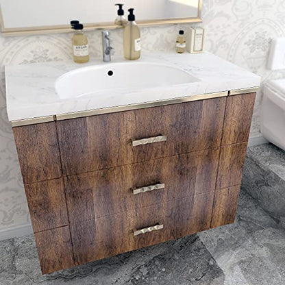 3ft x 16.5ft Large Wood Countertop Contact Paper Wood Grain Contact Paper Peel and Stick ContactPaper Woods Peel and Stick Wallpaper Removable Renter Friendly Wallpaper Woods Vinyl Wrap - size: 35" x 200"