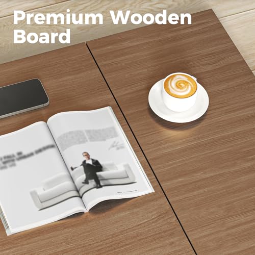 COMHOMA Lift Top Coffee Table for Living Room, 39" Center Table with Hidden Storage Compartment, Adjustable Wooden Tea Table for Small Spaces, Dark Brown - color: Dark Brown