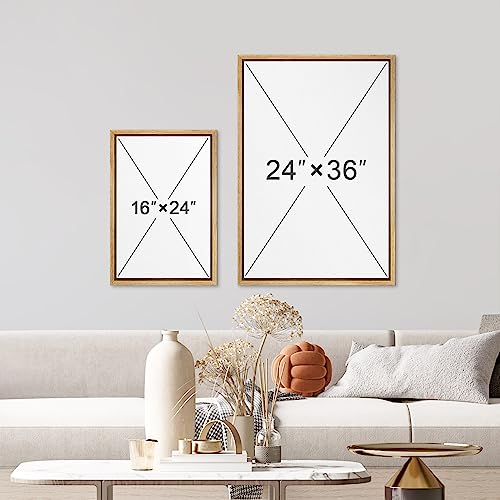 wall26 Framed Canvas Print Wall Art Banksy British Artist Spray Paint Kid Superhero Nurse Toy Graffiti & Street Art Urban Illustrations Modern Art for Living Room, Bedroom, Office - 16"x24" Natural - color: A12-2204-eva26, size: 24"L x 16"W