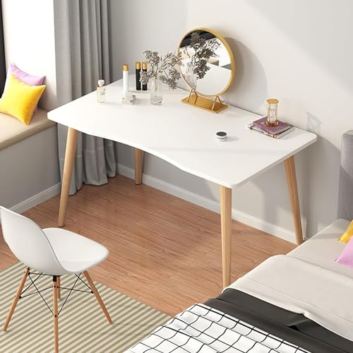 Computer Desk, Small Home Office Computer Desk for Bedroom, Modern Simple Style Computer Gaming Desk Study Writing Desk Work Desk Computer Table for Home Office White 70cm - color: White 70cm