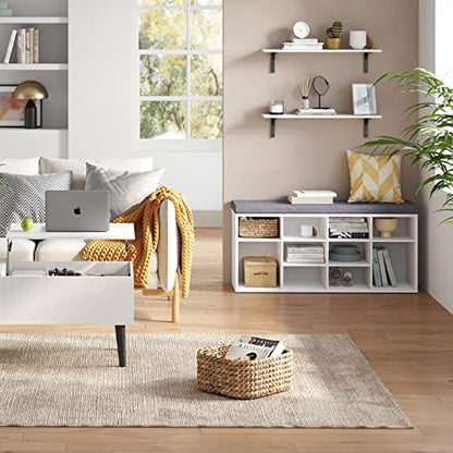 Long Wall Shelves, 23.6Inch Wooden Wall Mounted Shelves, Set of 2 | Floating Book Shelf, Sturdy Metal Bracket Easy Assembly, Max Load 22lbs, Wall Storage Ledges, Bedroom/Bathroom/Kitchen, White - color: White, size: 23.6 Inch