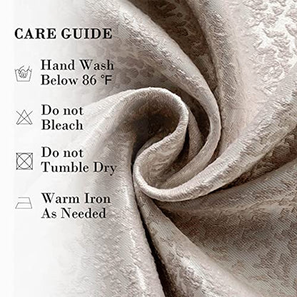 Embroidered Curtains 84 inches Long Grommet Window Treatment Voile Panel Drape for Living Room Kitchen, Two Panels, W54 x L84 inch - color: C1, size: 54"W x 84"L (Pack of 2)