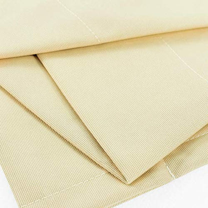 TWOPAGES 8ft Wide x 8ft Tall Flame Retardant Divider Curtains Privacy Cubicle Curtain with Grommet Top (1 Panel,Beige Yellow) - color: Beige Yellow, size: 96"W x 96"L (Pack of 1)
