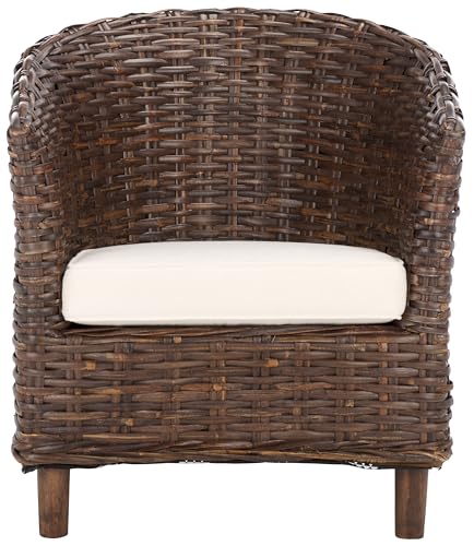 Safavieh Home Collection Omni Honey Barrel Chair - color: Brown