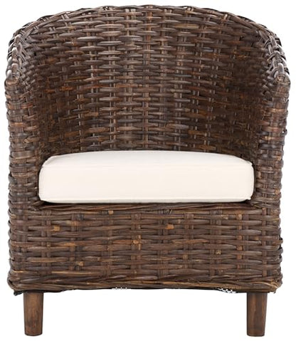 Safavieh Home Collection Omni Honey Barrel Chair - color: Brown