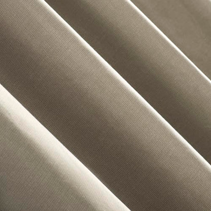 Sun Zero Columbia 2-Pack Thermal Energy Saving 100% Blackout Grommet Curtain Panel Pair, 50" x 63", Stone - color: Stone Beige, size: 50"W x 63"L (Pack of 2)