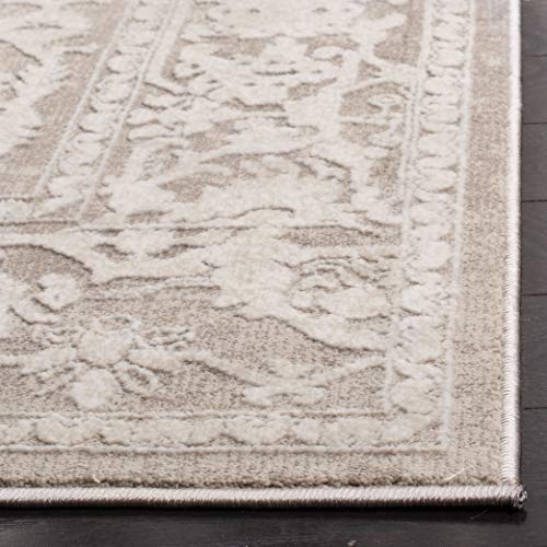 SAFAVIEH Reflection Collection Runner Rug - 2'3" x 6', Beige & Cream, Non-Shedding & Easy Cleaning, Ideal for Living Room, Bedroom (RFT665A) - color: Beige/Cream, size: 2'3" x 6' (Runner)