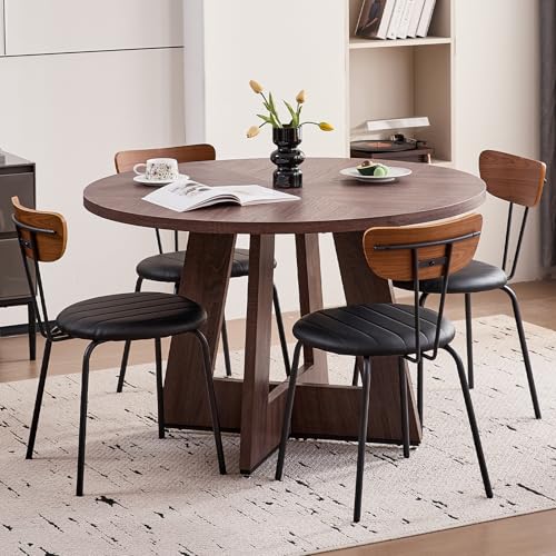 Stackable Guest Chairs Set of 4, Upholstered Waiting Room Chairs with Metal Legs for Reception, Breakroom, School, Meeting, Office - color: Deep Black, size: Set of 4