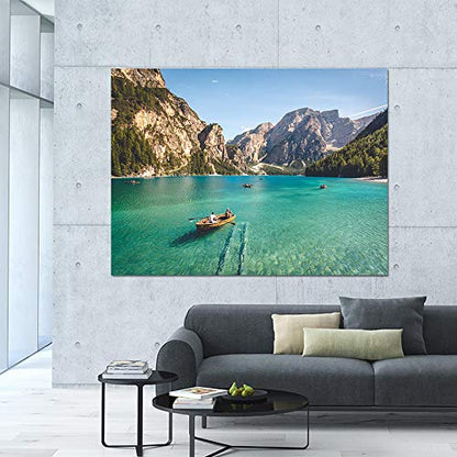 Customized Small Wall Mural with Your Scenery Photos, Removable Self-Adhesive Wallpaper for Living Room Bedroom - 36x48 inches - color: Custom-scenery, size: 36"x48"
