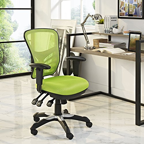 Modway Articulate Ergonomic Mesh Office Chair in Green - color: In Green