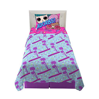 Franco Kids Bedding Super Soft Sheet Set, Twin, LOL Surprise - color: Lol Surprise, size: Twin