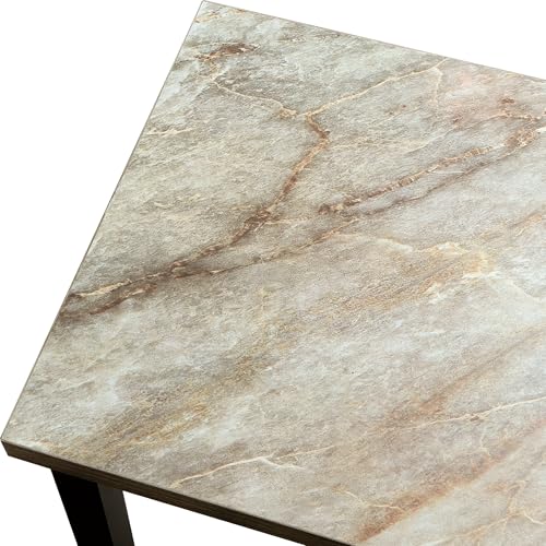 Narrow Console Table, 29.5" Small Entryway Table, Thin Hallway Tables, Slim Sofa Side Tables for Hallway, Living Room, Bedroom, Foyer, Marbleized Grey - color: Marbleized Grey