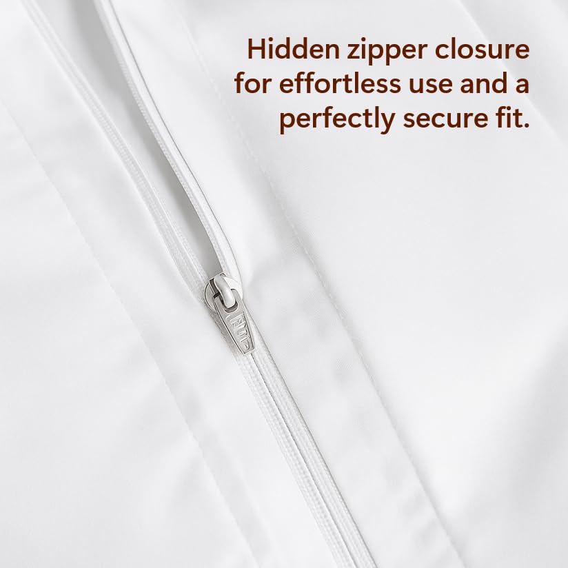Peru Pima 285 Thread Count Percal Twin/Twin XL Duvet Cover Set - 100% Peruvian Pima Cotton, 2 Piece (1 Cover, 1 Pillowcase) - Cooling, Crisp, Hotel Quality Bedding - White - color: White, size: Twin/Twin XL