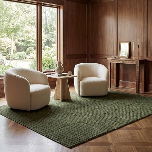 nuLOOM Kailani Green Geometric Washable Area Rug, 2' x 3' | Nuloom Kailani Geometric 2' x 3' Machine Washable Accent Rug for Living Room Bedroom Dining Room Entryway, Green - color: Green, size: 2' x 3' (Rectangular)