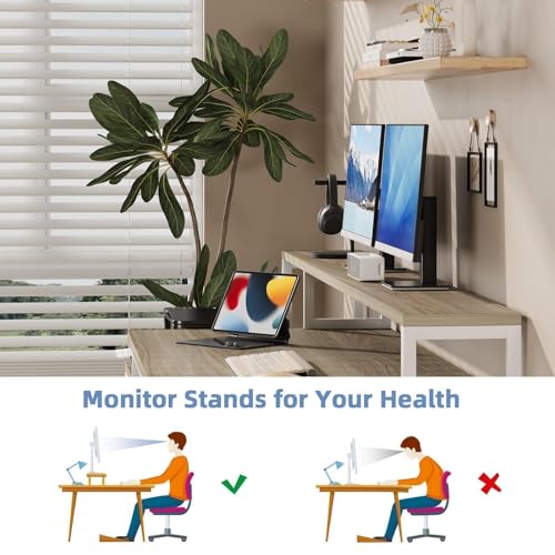 MaverickFurni 67" Home Office Desk with 3 Drawers and LED Lights, Walnut | Reversible Computer Desk with Monitor Stand and Printer Shelf, Office Desk with Spacious Work Space, White and Walnut - color: White and Walnut