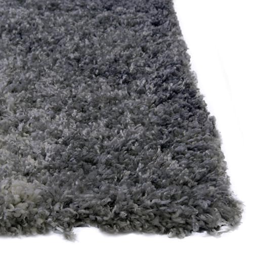 Rugs.com Soft Touch Shag Collection Area Rug – 2X3 Smoke Grey Shag Rug Perfect for Entryways, Kitchens, Breakfast Nooks, Accent Pieces - color: Smoke Grey, size: 2' x 3' (Rectangular)