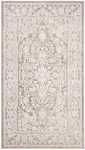 SAFAVIEH Reflection Collection Accent Rug - 2'3" x 3', Beige & Cream, Non-Shedding & Easy Cleaning, Ideal for Entryway, Living Room, Bedroom (RFT665A) - color: Beige/Cream, size: 2'3" x 3' (Rectangular)