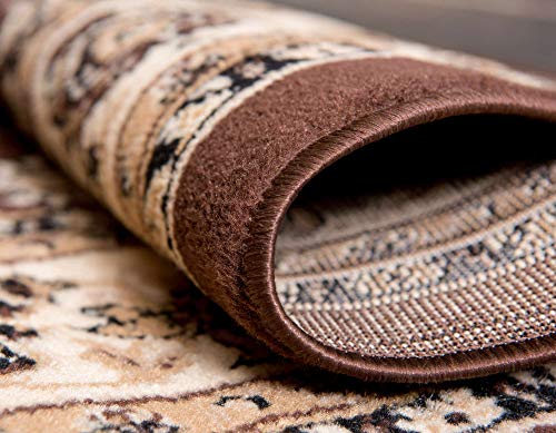 Unique Loom Sialk Hill Collection Area Rug - Washington (2' 2" x 3' 1" Rectangle, Brown/ Black) - color: Brown/Black, size: 2'2" x 3'1" (Rectangular)