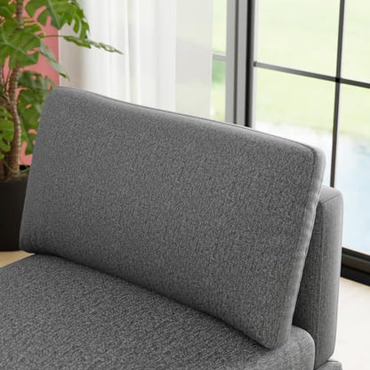 PayLessHere Convertible Sofa, 1-Seat Modular Sectional, Dark Gray | Convertible Sofa