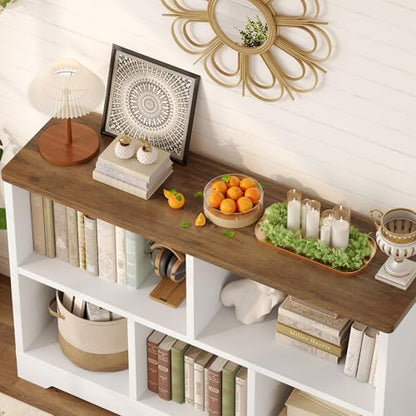 5 Cube Storage Organizer Bookshelf, Freestanding Open Cube Shelf/Storage, Book Shelf for Living Room, Home Office