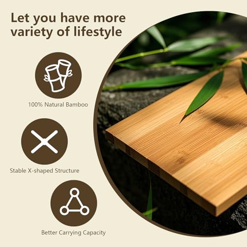 Bamboo Shoe Rack, Portable Folding Storage, No Installation, 5 Tier Stand | Free Standing, Space Saving Design, Easy To Move, Ideal For Entryway, Closet, Dorm - size: 5 Tier