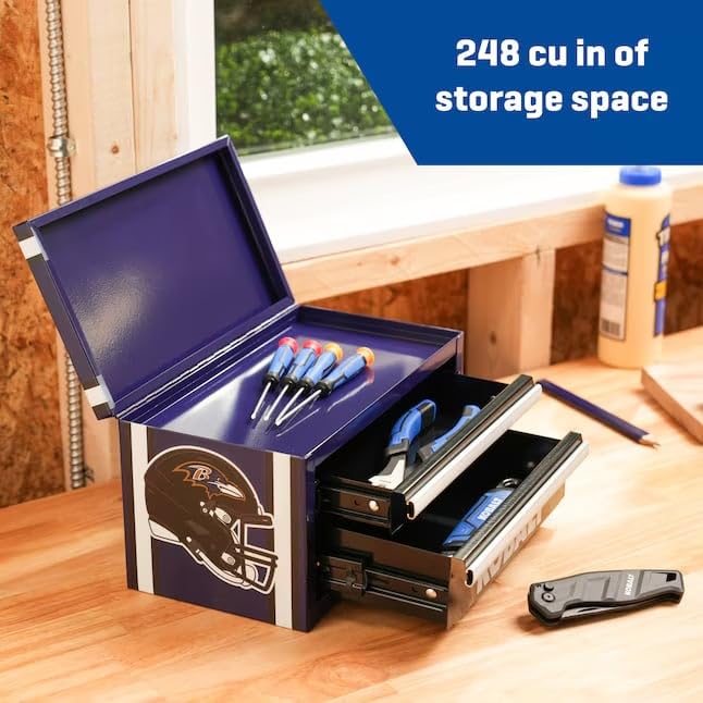 K.balt Mini Toolbox Baltimore - color: Purple, size: 2 Drawer