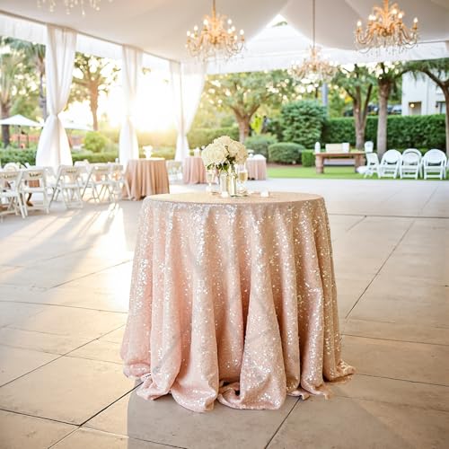 Bonnlo Round Folding Table 32 inch, HDPE Plastic Small Tabletop with Steel Frame Foldable Card Table for Indoor Outdoor Outside Dining, Party and Commercial Event, White - color: White