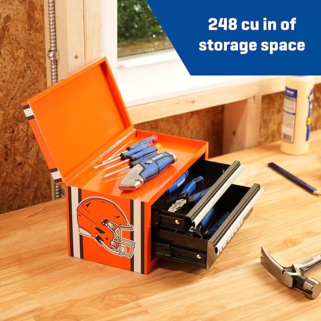 K.balt Mini Toolbox Cleveland - color: Orange, size: 2 Drawer