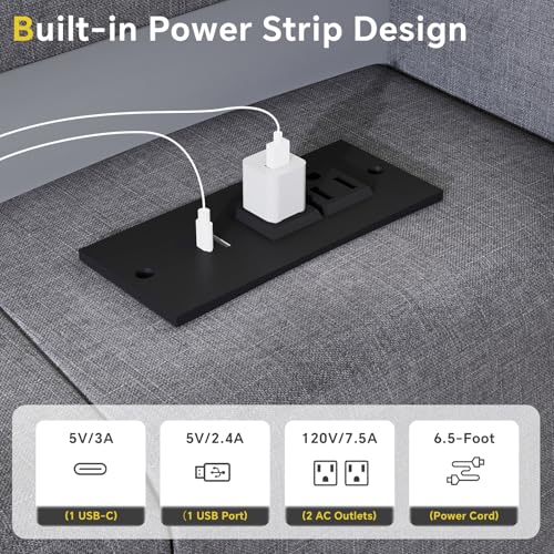 SADENICEL Queen Bed Frame with 4 Storage Drawer, Queen Size Bed Frame, Grey | Headboard with Charging Station and LED Lights, Metal Platform Bed with Storage Shelf, Noise Free, No Box Spring Needed - size: Queen, style: 4 Storage Drawer