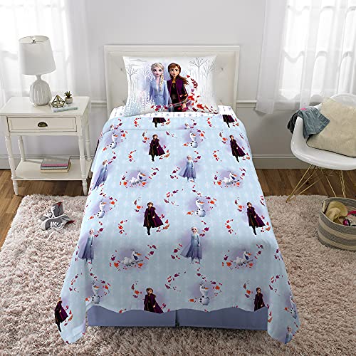 Franco Kids Bedding Super Soft Sheet Set, Twin, Disney Frozen 2 - color: Disney Frozen 2, size: Twin