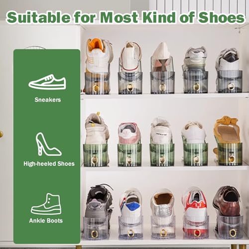 Adjustable Shoe Slot Organizer for Closet Space Saver(20-Pack) - size: 20 Pack