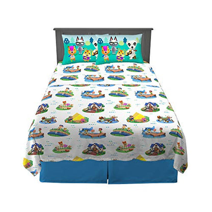 Franco Kids Bedding Super Soft Sheet Set, Full, Animal Crossing - color: Animal Crossing, size: Full