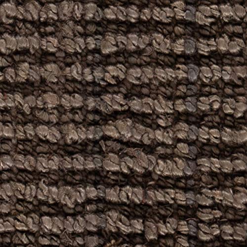 SAFAVIEH Area Rug 2x3 - Natural Fiber Collection - Brown, Handmade Jute, Farmhouse Style, Chunky Textured Thick Pile (NF447D) - color: Brown, size: 2' x 3' (Rectangular)