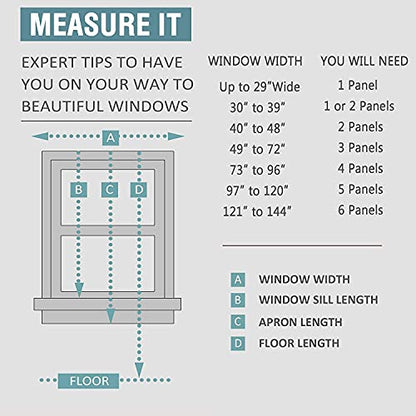 H.VERSAILTEX Blackout Curtain for Living Room Small Window Kitchen Blackout Curtains 45 inch Length Energy Saving Solid Grommet Blackout Drape, One Panel, Chocolate Brown, 52" W x 45" L - color: Chocolate Brown, size: 52"W x 45"L (Pack of 1)