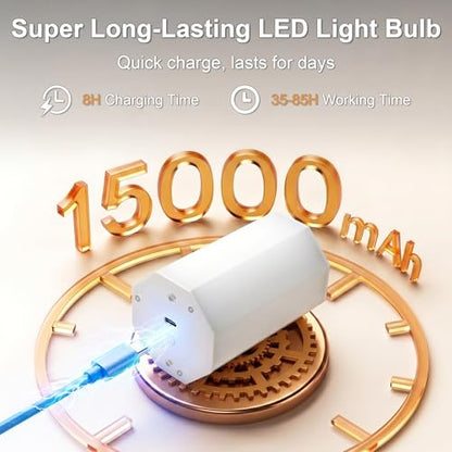 Battery Operated Wall Sconces Set of 2, Wireless Rechargeable Dimmable Wall Light with 15000mAh RGB Bulb and Remote for Bedroom, Living Room, Hallway, Gold, 13.4in | Wireless Rechargeable 3 Color Temperature Dimmable Magnetic Bulb Wall Light for Bedroom,