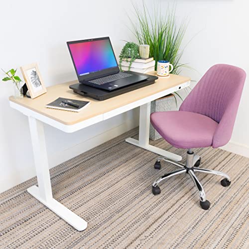 Mount-It! Standing Keyboard Tray, Height Adjustable Keyboard and Mouse Riser for Desk, Sit Stand Keyboard Platform, Large 23.6" x 11.8” Surface for Keyboard, Mouse or Laptop