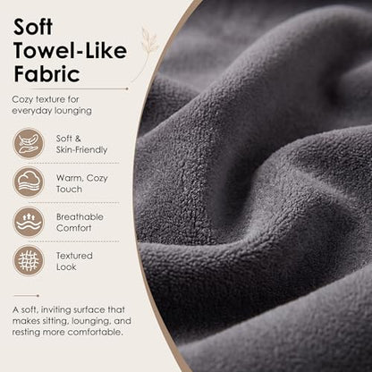 Dreamzie 55'' 3 in 1 Convertible Sofa Bed with USB Charging Ports, Pull Out Couch with Adjustable Backrest and Side Pockets, Sleeper Sofa for Living Room, Apartment, RV, Easy Assembly - Grey - color: Grey