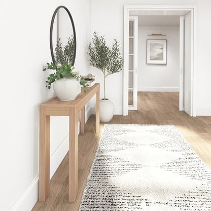 Plank+Beam Modern Console Table, 56 Inch, Blonde | Non-Toxic Finishes, Versatile Design, Modern Design, Easy Assembly, Modern Style, Quick Setup, Solid Wood - color: Blonde, size: 56 Inch