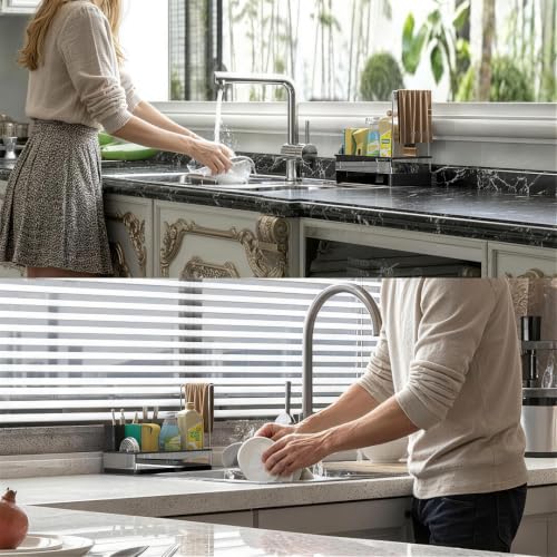 Stainless Steel Sink Caddy, Kitchen Sink Sponge Holder with Brush Holder and Towel Rack, Soap Dispenser Kitchen Organizers Storage Essentials, Dish Organizer for Countertop