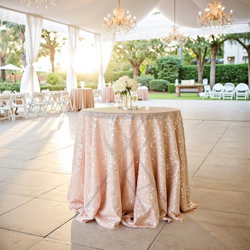 Bonnlo Round Folding Table 32 inch, HDPE Plastic Small Tabletop with Steel Frame Foldable Card Table for Indoor Outdoor Outside Dining, Party and Commercial Event, Black - color: Black