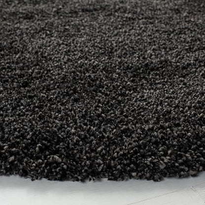 SAFAVIEH Milan Shag Collection Area Rug - 2' x 4', Dark Grey, Solid Design, Non-Shedding & Easy to Clean, Plush Thick Pile, Ideal for Foyer, Bedroom, Accent Space (SG180-8484) - color: Dark Grey, size: 2' x 4' (Rectangular)